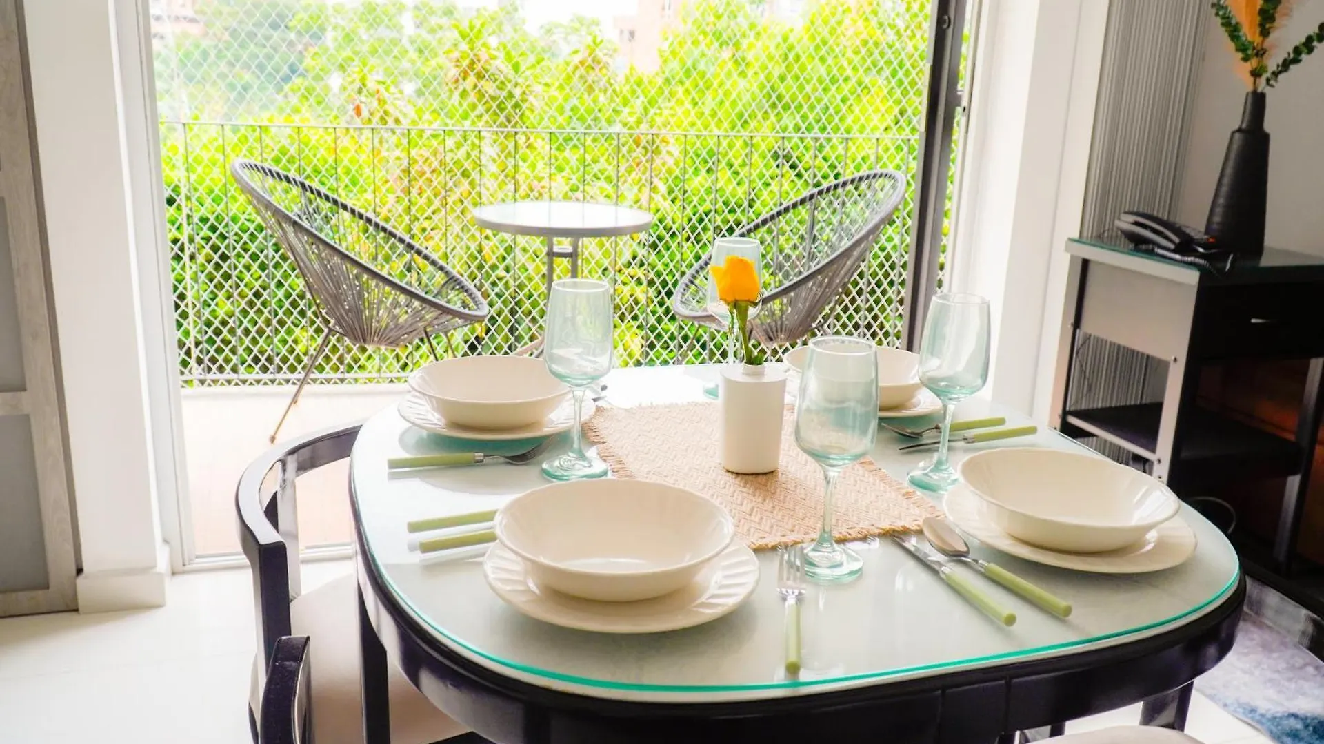 Apartment 2Br Bright & Cozy - Nature Views & Sounds Medellin Colombia